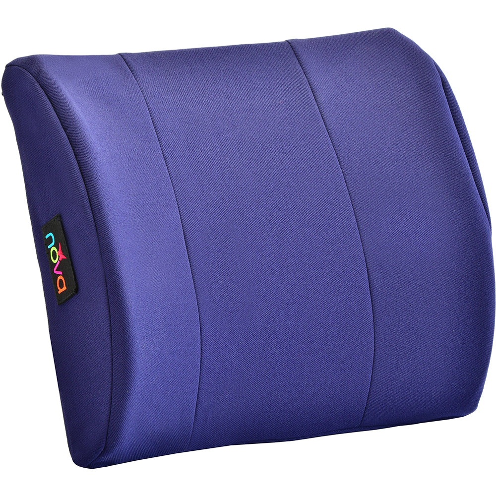 Memory Foam Lumbar Back Support Pillow and Seat Cushion for