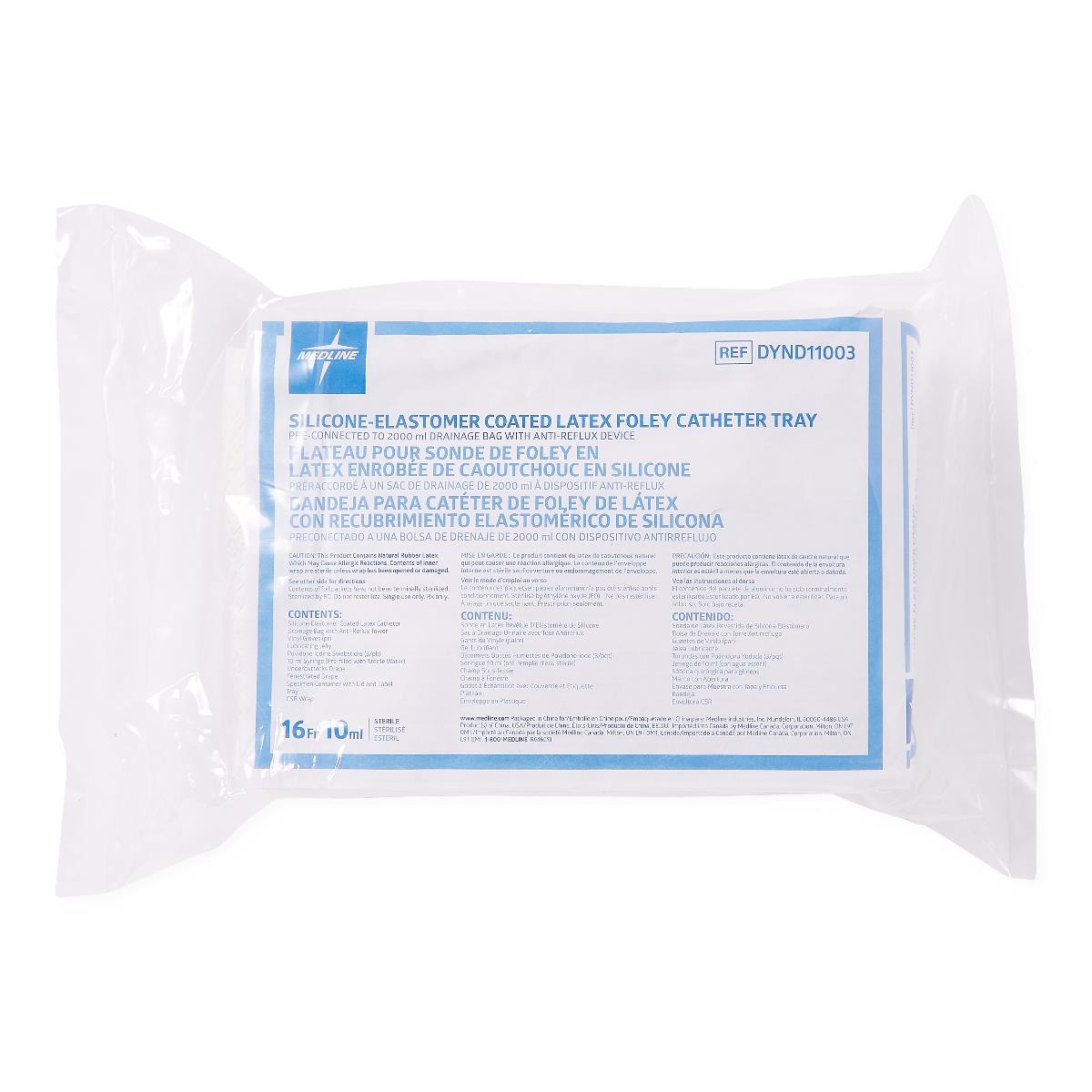 Silicone-Elastomer Latex 2-Layer Foley Catheter Tray Kit – ACE Medical Inc