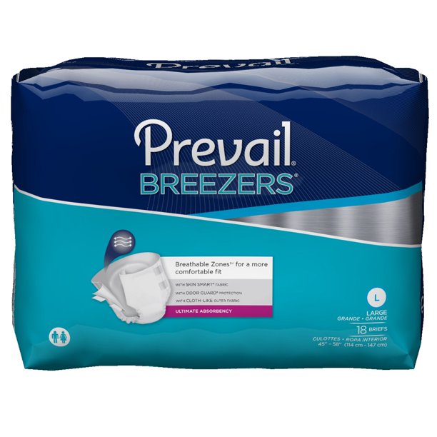 Prevail Adult Incontinence Brief Heavy Absorbency
