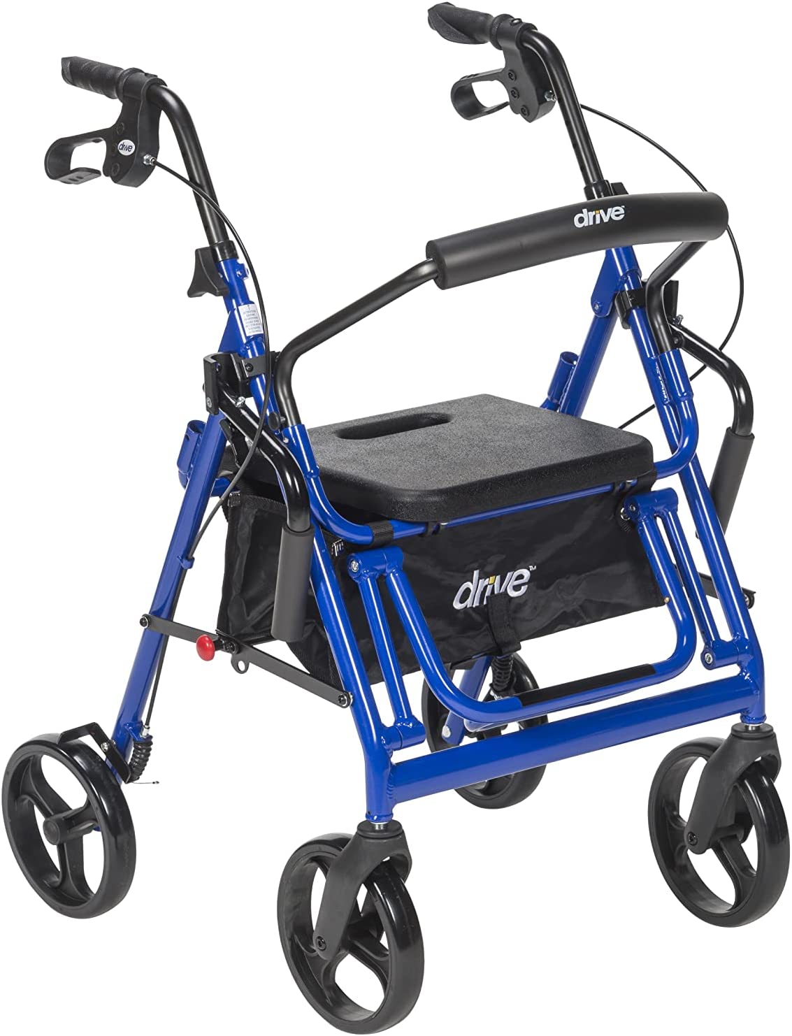 Duet Rollator/Transport Chair, 8" Casters